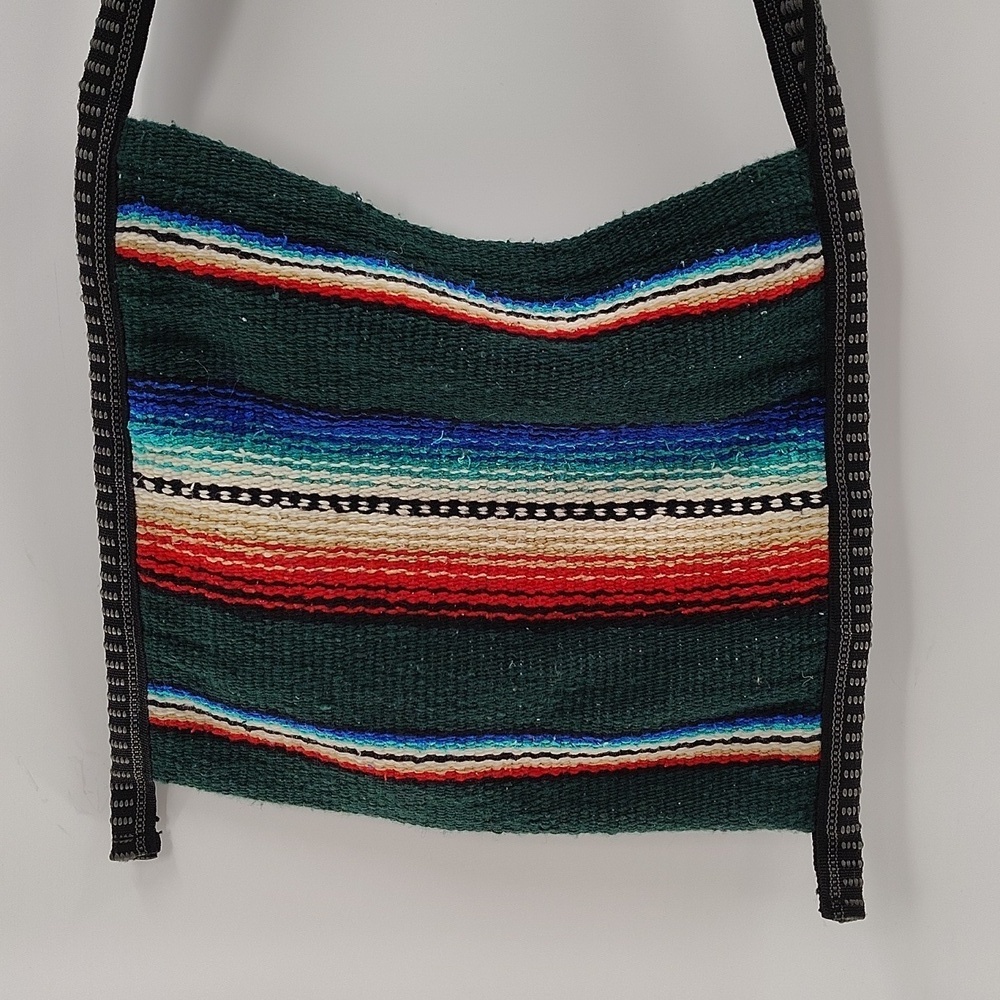 El Paso Saddle Blanket Crossbody Bag Serape Stripe